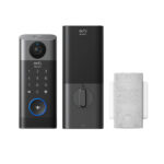 Serrure intelligente vidéo 3-en-1 WiFi - Caméra 2K - Empreinte digitale - Compatible Alexa/Google - Batterie rechargeable – Image 3