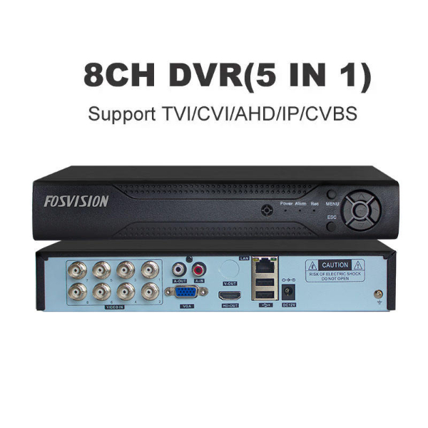 FOSVISION FS-6008PLUS (5MP)-1 Enregistreur DVR 8CH Analogic 5MP – Image 1