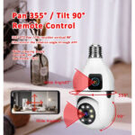 Caméra Ampoule WiFi Double Objectif 2MP FS-380L2 – Image 2