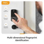 Imou – Serrure intelligente avec Reconnaissance d'empreintes digitales