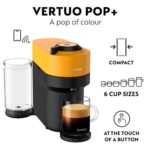 Machine à café Nespresso Vertuo Pop de DeLonghi Mango Yellow ENV90Y – Image 5