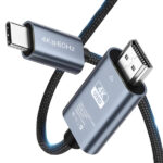 Câble adaptateur Type-C vers HDMI - Mâle / Mâle (compatible 4K à 60Hz) - 2 mètres R SCAR RS-CABTCHD