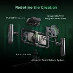 Kit vidéo mobile tout-en-un SmallRig x Brandon Li, édition co-conçue à dégagement rapide SmallRig 4596 – Image 3