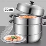 Couscoussier en inox multifonctions 32cm – Image 2