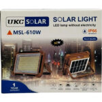 Lamp Projecteur Solaire Éclairage LED Portatif - UKC Solar Light 610w