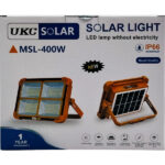 Lamp Projecteur Solaire Éclairage LED Portatif - UKC Solar Light 400W